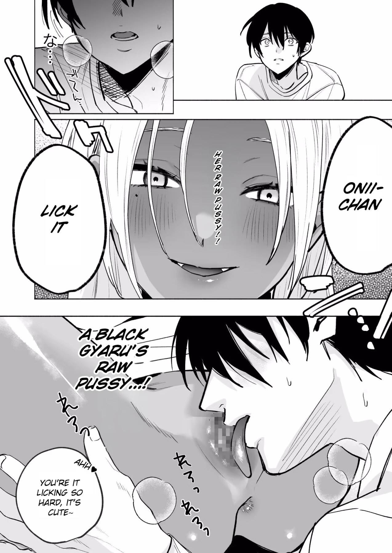 Hentai Manga Comic-My Black Gal Big Tits Stepsister Wants to Milk My Sperm Gently-Read-27